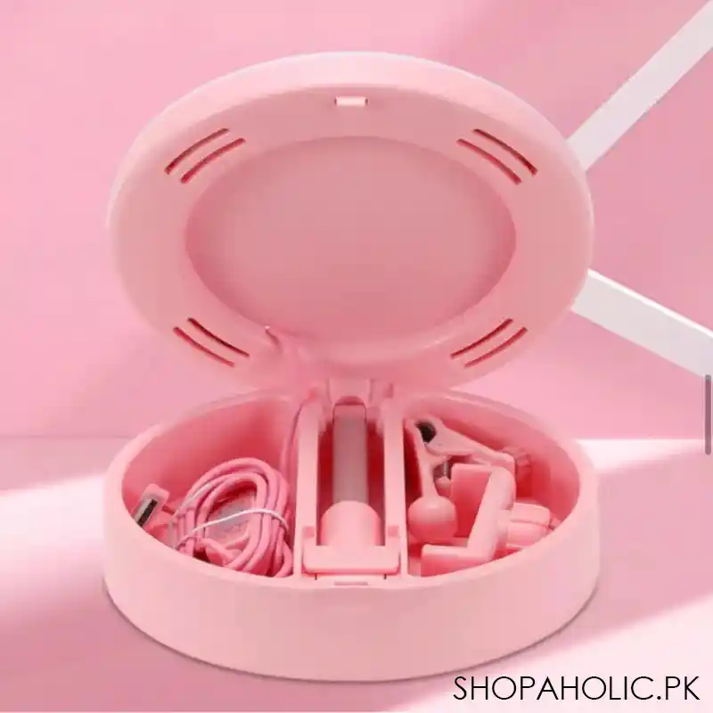 foldable selfie stick ring light image4