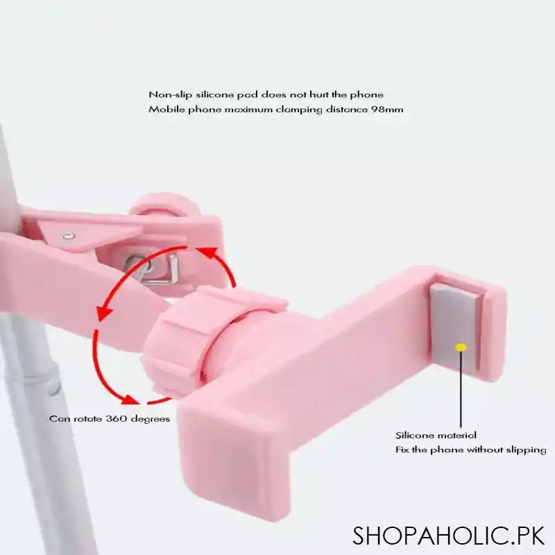 foldable selfie stick ring light image5