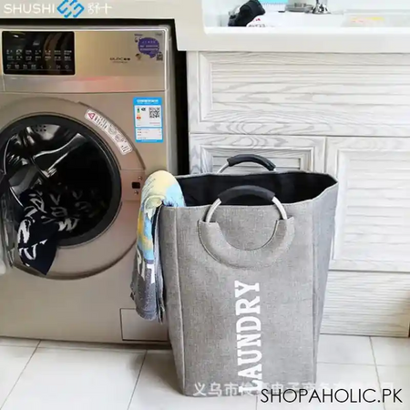 foldable storage laundry basket image2