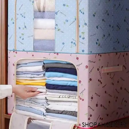 folding storage box for clothes (66 ltr extra large) image2