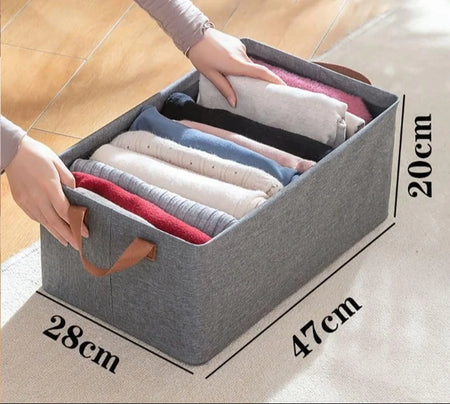 Folding Storage Box For Clothes with Handle