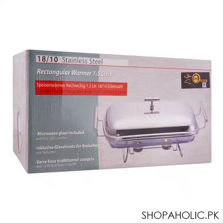 food warmer with glass dish, 1.5 liters, kb 05 image4