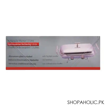 food warmer with glass dish, 1.5 liters, kb 05 image5