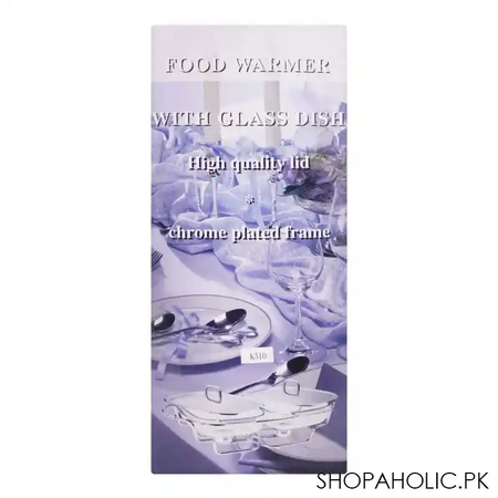 food warmer with glass dish, 2 x 1.5 liters, k 510 image5