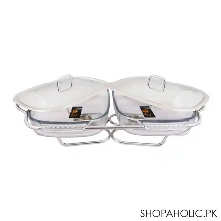 food warmer with glass dish, 2 x 1.5 liters, k 510 main image