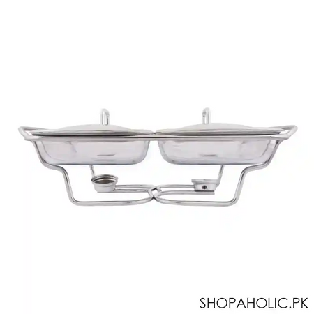 food warmer with glass dish, 2 x 1.5 liters, k 520 image2