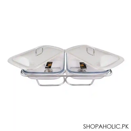 food warmer with glass dish, 2 x 1.5 liters, k 520 main image
