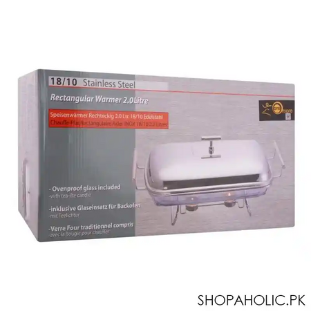 food warmer with glass dish, 2 liters, kb 06 image4