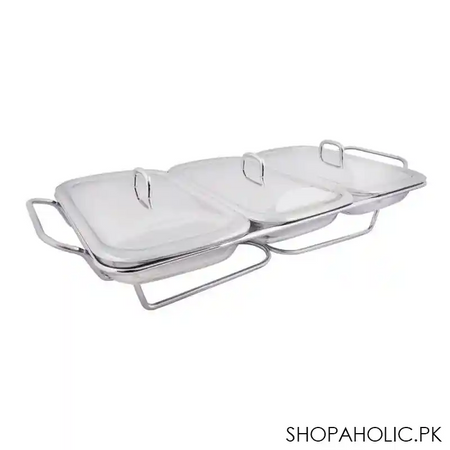 food warmer with glass dish, 3 x 1.5 liters, k 530 image3