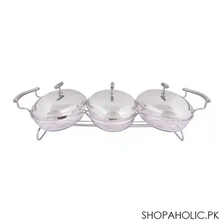 food warmer with glass dish, 3 x 1.5 liters, ke 80 image3