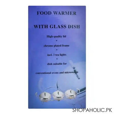 food warmer with glass dish, 3 x 1.5 liters, ke 80 image5