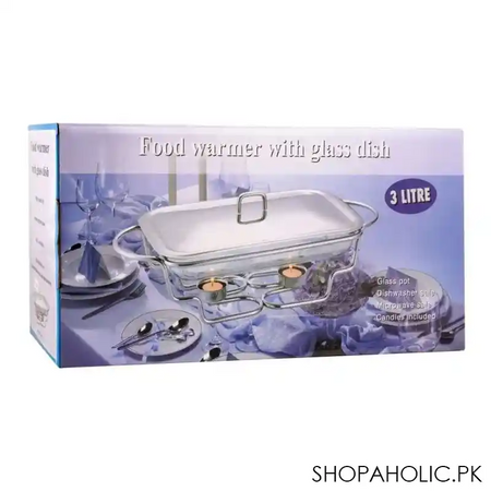 food warmer with glass dish, 3 liters, k 207 image4