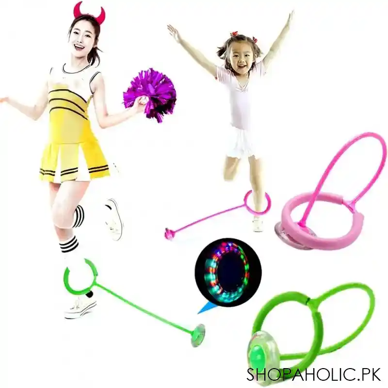 foot flashing ankle jumping rope ball image3