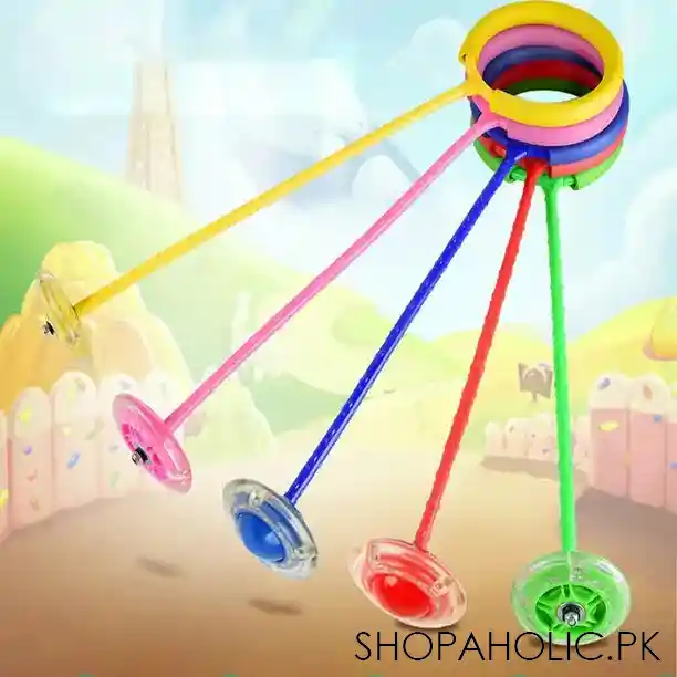 foot flashing ankle jumping rope ball image5