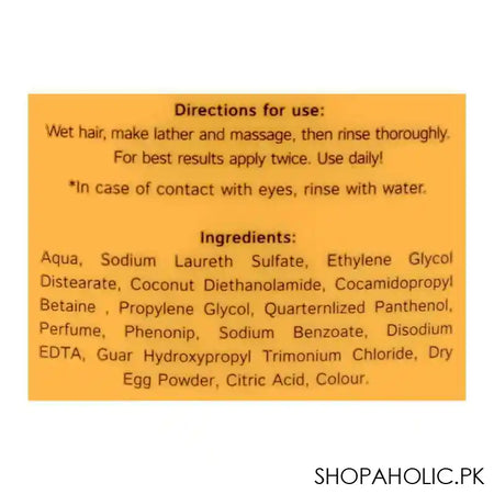 Forhan's Silkona Egg Protein Shampoo, 360ml - Image 3