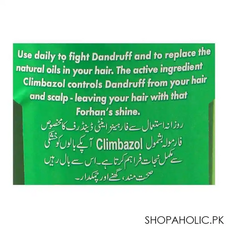 forhan's anti dandruff hair tonic & scalp conditioner, 200ml image3