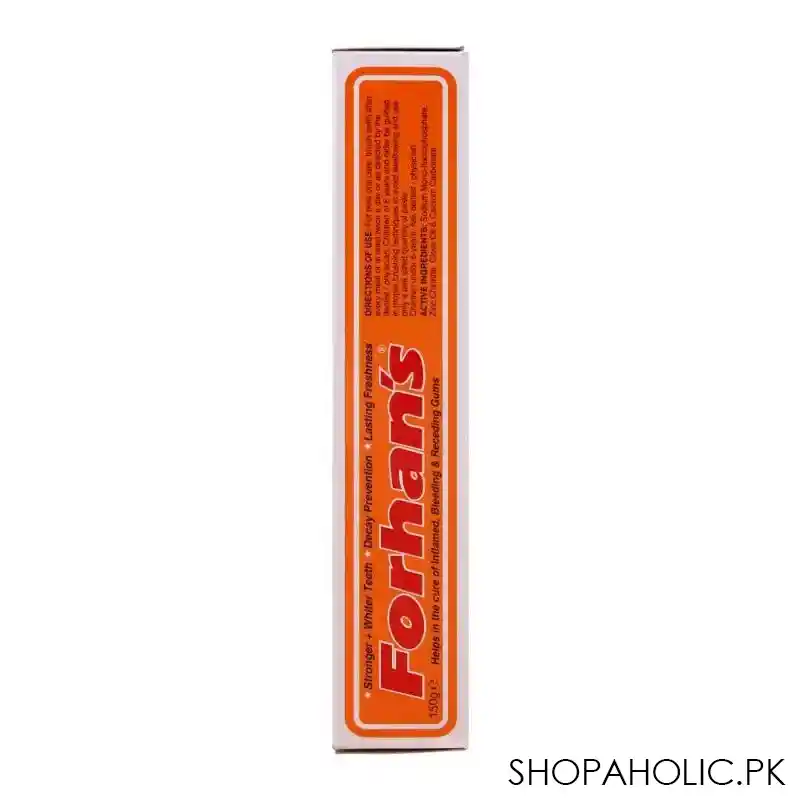 forhan's toothpaste, triclosan free, 150g image3