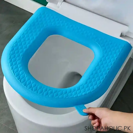 formic non slip washable waterproof toilet commode seat cover main image