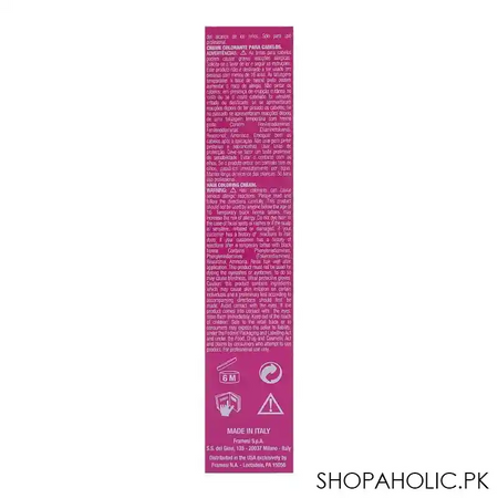 framesi fram color 2001 hair coloring cream, 7trp bright titian, 60ml image4