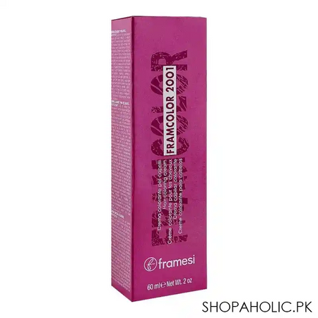 framesi fram color 2001 hair coloring cream, 7trp bright titian, 60ml main image
