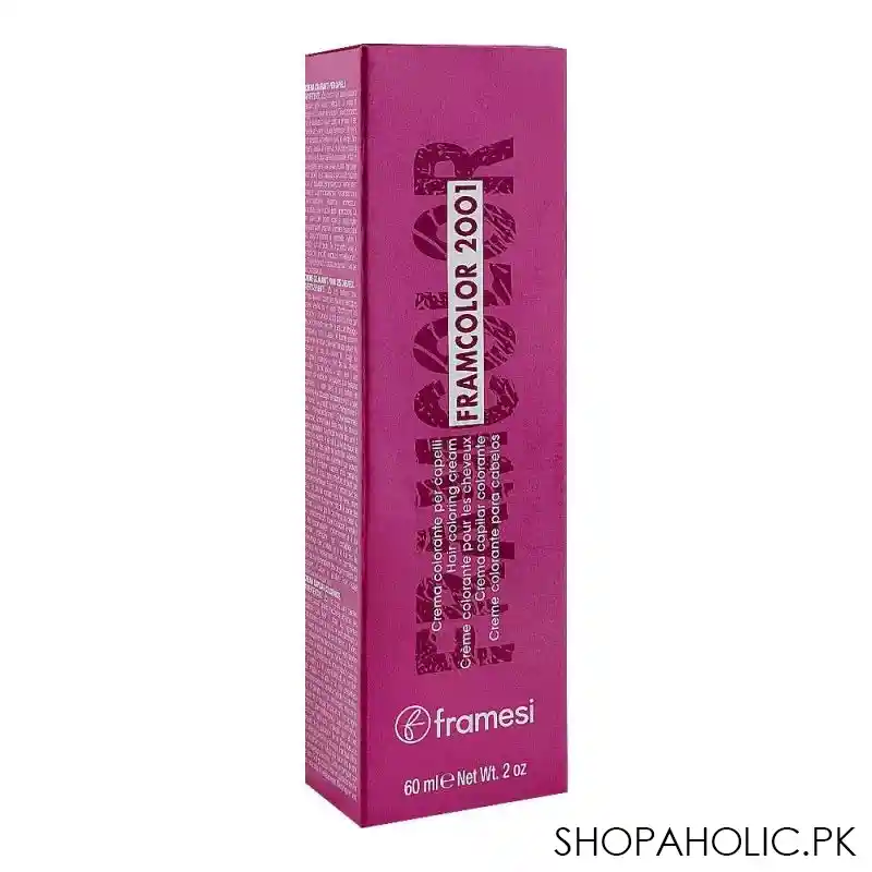 framesi fram color 2001 hair coloring cream, 7trp bright titian, 60ml main image