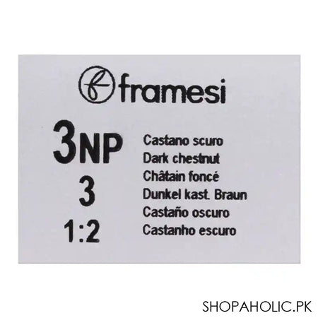 Framesi Framcolor 2001 Hair Colouring Cream, 3NP Dark Chestnut - Image 2