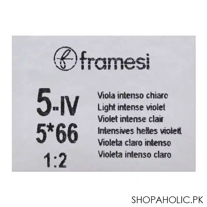 framesi framcolor 2001 hair colouring cream, 5 iv light intenso chiaro image5