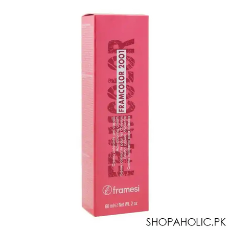 framesi framcolor 2001 hair colouring cream, 5nc light cool chestnut image2