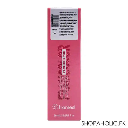 Framesi Framcolor 2001 Hair Colouring Cream, 6KR Dark Caramel Blonde - Image 4