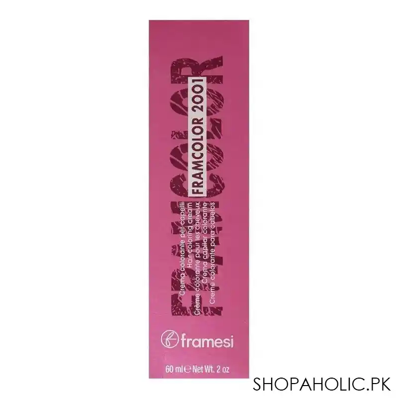 framesi framcolor 2001 hair colouring cream, 6trp titian red image2