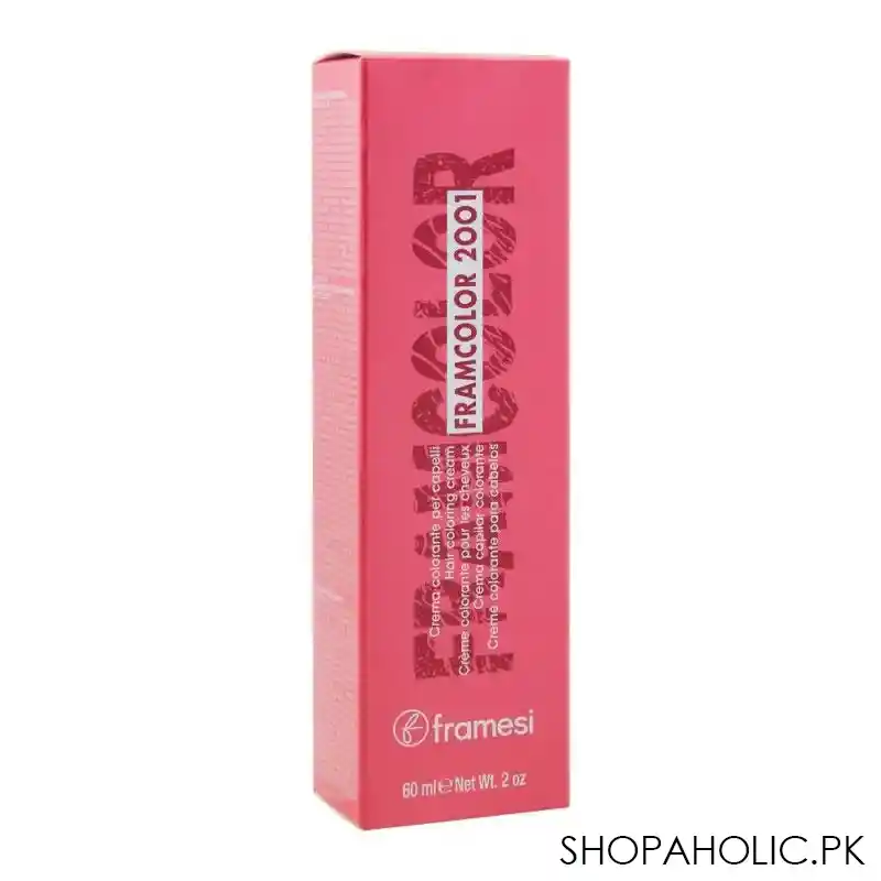 framesi framcolor 2001 hair colouring cream, 7exn medium blonde extreme natural image2
