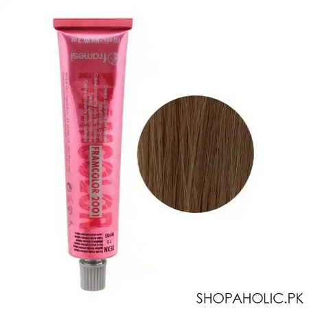 framesi framcolor 2001 hair colouring cream, 7exn medium blonde extreme natural main image