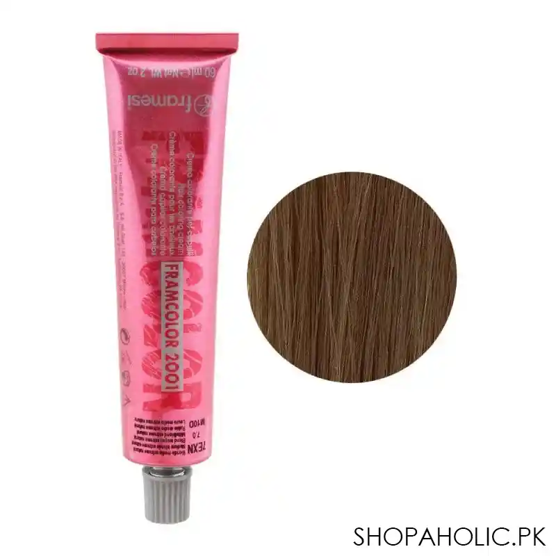 framesi framcolor 2001 hair colouring cream, 7exn medium blonde extreme natural main image