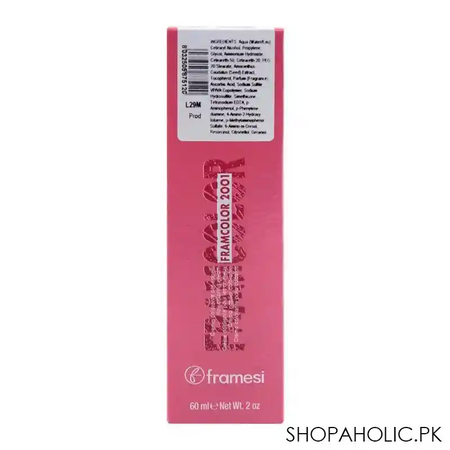 framesi framcolor 2001 hair colouring cream, 7kr medium caramel blonde image3