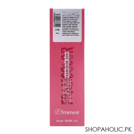 framesi framcolor 2001 hair colouring cream, 8sb light sandy blonde image3