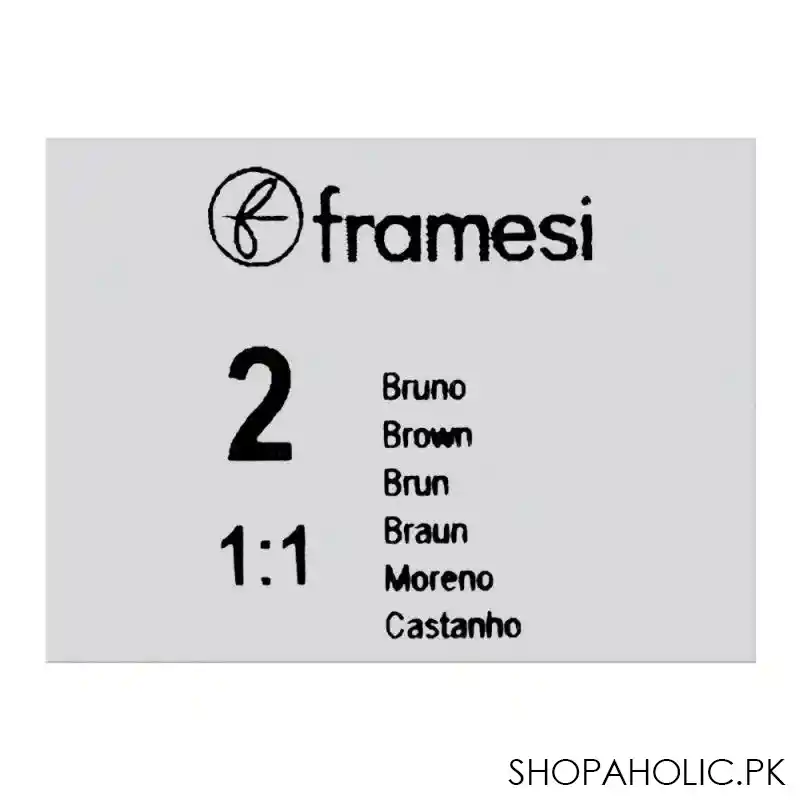 framesi framcolor glamour hair coloring cream, 2 brown image5