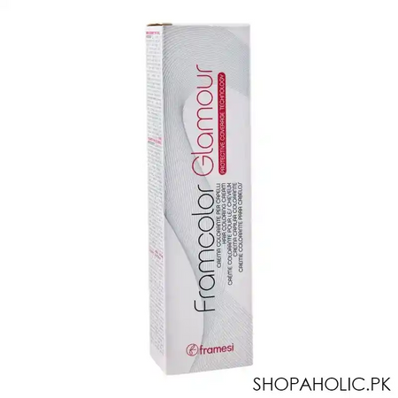 framesi framcolor glamour hair coloring cream, 4.12 medium chestnut natural ash image2