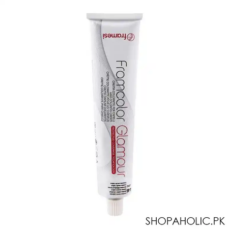 framesi framcolor glamour hair coloring cream, 4.46 medium amber chestnut main image