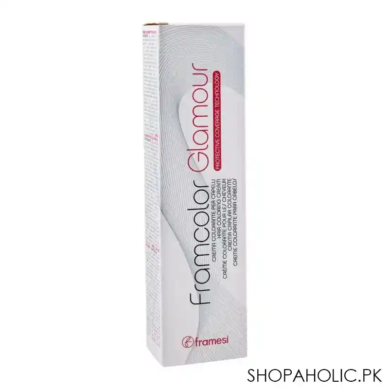 framesi framcolor glamour hair coloring cream, 5.56 light brown natural red image2