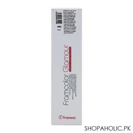 framesi framcolor glamour hair coloring cream, 5.56 light brown natural red image3