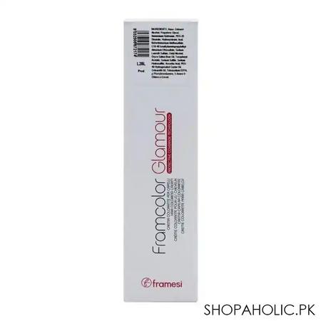 framesi framcolor glamour hair coloring cream, 5.66 light brown intense purple image3