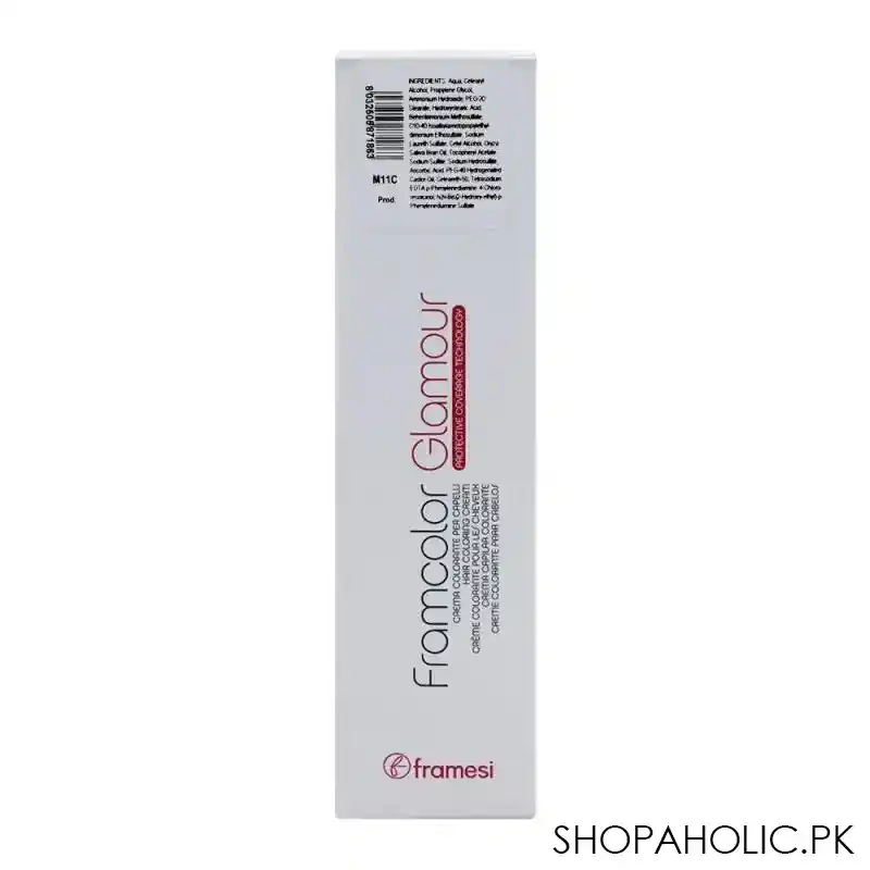 framesi framcolor glamour hair coloring cream, 5 light chestnut image3
