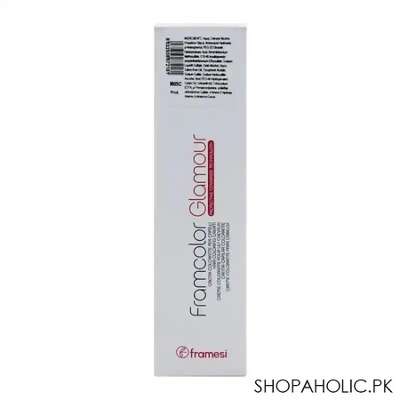 framesi framcolor glamour hair coloring cream, 6.34 dark golden coppery blonde image3