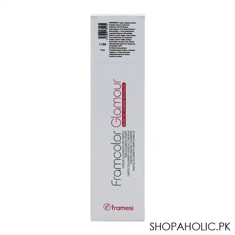Framesi Framcolor Glamour Hair Coloring Cream, 6.36 Sandy Dark Blond - Image 6