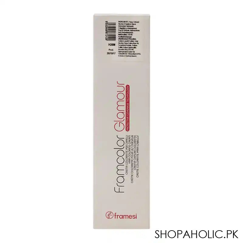 Framesi Framcolor Glamour Hair Coloring Cream, 6.4 Dark Aubum Blonde - Image 3