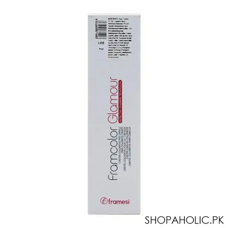 framesi framcolor glamour hair coloring cream, 7.12 medium blonde natural ash image3