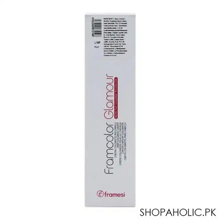 framesi framcolor glamour hair coloring cream, 7.34 medium golden coppery blonde image3