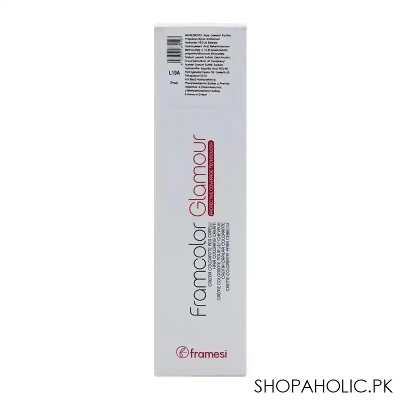 framesi framcolor glamour hair coloring cream, 7.36 sandy medium blond image3