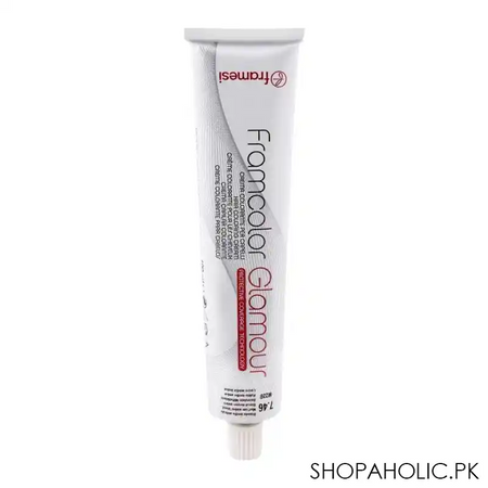 framesi framcolor glamour hair coloring cream, 7.46 medium amber blond main image