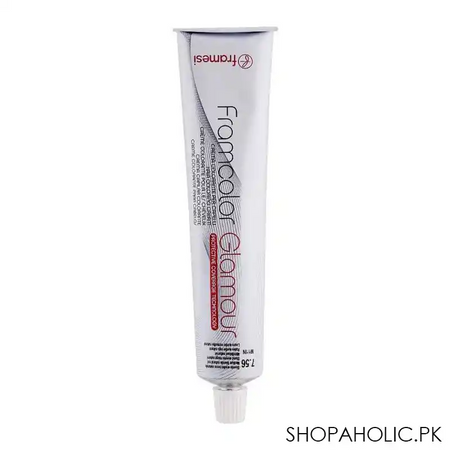 framesi framcolor glamour hair coloring cream, 7.56 medium blonde natural red image2